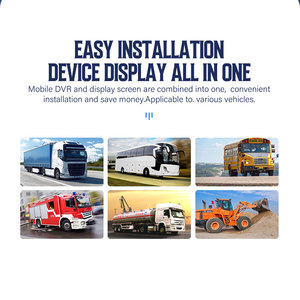 Màn Hình Cảm Ứng Chia 4CH 9Inch Sản Phẩm An Ninh Giám Sát Thời Gian Thực Trực Tuyến Mdvr Wifi Gps Giám Sát Video Dvr Giám Sát - Product Image 6