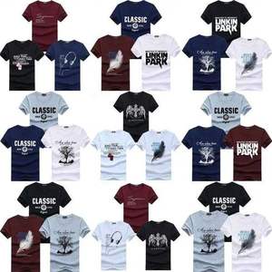 Venta Directa de Fábrica, Camiseta de Cuello Redondo de Manga Corta y Larga para Hombre y Mujer, Camiseta Blanca Estampada - Product Image 2