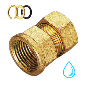 Coupleur de joint torique à raccord droit femelle TIEMME 10x3/8 Surface lisse Filetage rapide NPT Taille 16mm Matériau en zinc en acier au carbone - Product Image 4