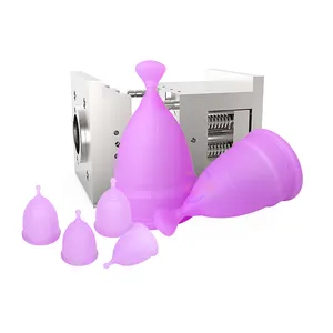 Copa menstrual personalizada OEM, Copa médica de silicona para higiene femenina, moldeo por inyección de goma de silicona líquida
