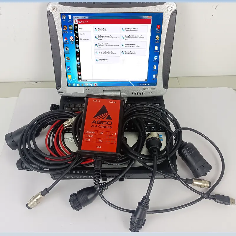 For AGCO FENDT tractors diagnostic kit with agco canusb diagnostic kit AGCO FENDT Electronic Diagnostic Tool EDT+CF19 Laptop