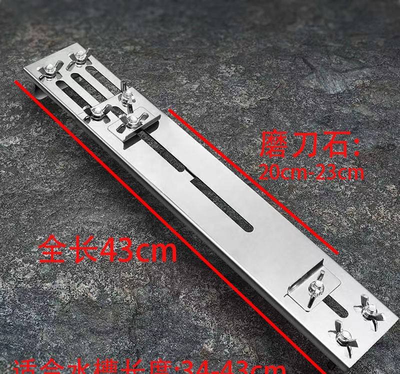 Ancien porte-couteaux en acier inoxydable