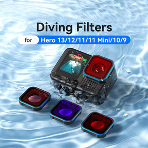 Filtro <span class=keywords><strong>de</strong></span> <span class=keywords><strong>buceo</strong></span> Hot Hit para Hero 13/12/11/11 Mini/10/9, <span class=keywords><strong>gafas</strong></span> protectoras <span class=keywords><strong>GoPro</strong></span> para deportes acuáticos - Product Image 2