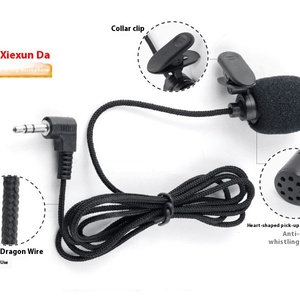 Có Dây Nhỏ Lavalier Condenser Microphone-Xách Tay Cho Giáo Viên/Hướng Dẫn Du Lịch/Phỏng Vấn Sử Dụng Với 3.5Mm Headphone Cắm - Product Image 4