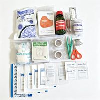 Pochette multifonctionnelle Shenyu Compact Hard Shell First Kit pour véhicule, bureau, randonnée