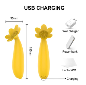 Vibrador <span class=keywords><strong>Love</strong></span> Flower para Estimulación de Senos y Clítoris, Masajeador, Varita AV, Masturbador, Juguetes Sexuales para Mujeres - Product Image 2