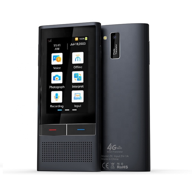 Hot Sale Portable Photo Translator Smart Voice Language Translator Russian Spanish Korean Japan Offline Translator
