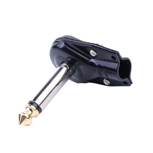 6.35mm Audio Plug Single Channel Microphone Connector Zinc Alloy Plug In <b>Adapter</b> For Audio Equipment - Product Image 5