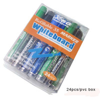 Marqueur effaçable à sec rechargeable fourni directement par l'usine, marqueur pour tableau blanc pour l'école et le bureau