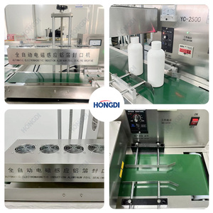 เครื่องปิดผนึกฟอยล์ด้วยระบบเหนี่ยวนำแม่เหล็กไฟฟ้าอัตโนมัติ, เครื่องปิดฝาขวดแบบต่อเนื่องสำหรับบรรจุภัณฑ์น้ำมันอาหารและเครื่องสำอาง - Product Image 5