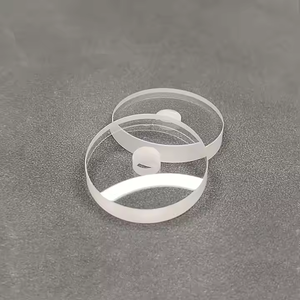 Lente de cristal óptico láser ZnSe infrarrojo personalizable Ventana de zafiro de silicio germanio Fabricado por Optics Company Soporte OEM - Product Image 3