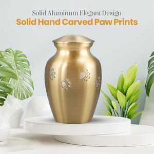 Mini urnes commémoratives en acier inoxydable, pour la crémation des animaux <span class=keywords><strong>de</strong></span> compagnie, pour chiens, chats, cendres, cadeau souvenir commémoratif imperméable - Product Image 2