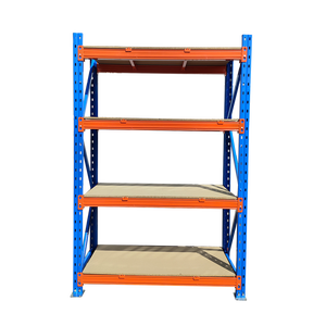 Estante de acero para almacén de fábrica, estantería sin pernos, estante de Almacenamiento Sólido - Product Image 5