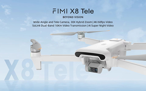 Fimi X8 Tele Max New Drone 4K 60fps 3-trục Gimbal máy ảnh Drone chuyên nghiệp GPS 20km rc Quadcopter hàng hóa tại chỗ - Product Image 2