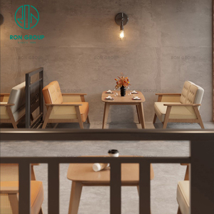Chaise de loisirs <span class=keywords><strong>en</strong></span> bois massif pour café pour café lait thé magasins de bonbons meubles de salle à manger décontractés durables - Product Image 4