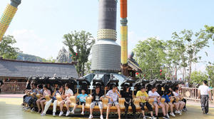 Outdoor-Spielplatzgeräte Vergnügungspark-Attraktionen Großer Pendelkarussell - Product Image 3