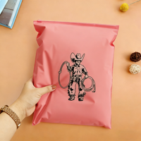 Sacs en plastique transparents givrés blancs personnalisés avec fermeture à glissière, matériau PE OPP, fermeture à glissière refermable pour l'emballage de t-shirts et de vêtements