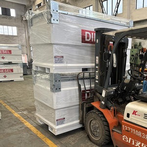 250 מכירה אוטומטית חמה-1000 גלון דלק קובייה תחנת מיכל ניידת עם קיבולת מעל הקרקע דלק - Product Image 5