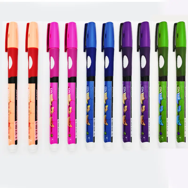 High Quality PIANO PT-251-L Gel pens Various colors 0.7mm Smooth Student stationery Kids pens Soft ink pen