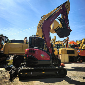 Miniexcavadora de 8 Toneladas Yanmar Vio 80 en Buen Estado, Venta de Excavadora Pequeña con Motor, Bomba y Componentes PLC a Bajo Precio - Product Image 3