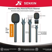 Microphone à perche portable pour usage extérieur, compatible DJI pour microphones cravate – Vente en gros usine