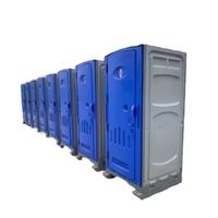 Toilettes mobiles portables en HDPE avec réservoir d'eau pour le camping, la construction et les événements