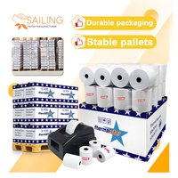 Rouleau de papier thermique pour transfert de chaleur, rouleau de papier thermique pour caisse enregistreuse, rouleau de papier thermique pour billets de loterie 80x60