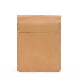 Borsa a tracolla alla moda borsa termica pranzo impermeabile borsa isolante cibo da pranzo in carta