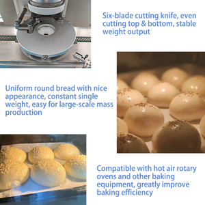 Ligne de production automatique de pains à hamburger haute performance LONGYU <span class=keywords><strong>pour</strong></span> usage industriel - Product Image 4