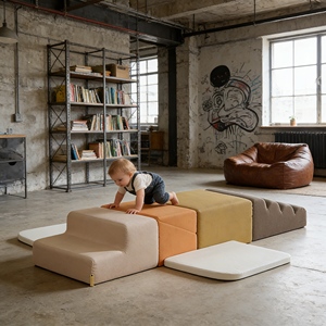 Innovador Juego de Escalada de Espuma Suave y Bloques de Escalada para Niños para el Juego de Desarrollo en Casa - Product Image 1