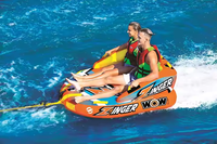 Tube de remorquage gonflable en PVC pour sports nautiques, durable et résistant