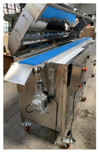 Machine à enrober le chocolat en barre de sucre pour <span class=keywords><strong>donuts</strong></span> avec tunnel de refroidissement, machine à enrober le chocolat au caramel - Product Image 6