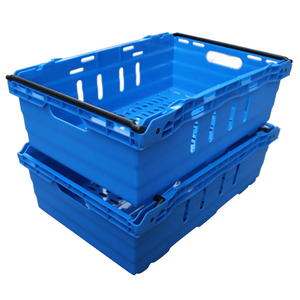 Cestas <span class=keywords><strong>de</strong></span> Almacenamiento Apilables <span class=keywords><strong>de</strong></span> Plástico Ventilado <span class=keywords><strong>de</strong></span> Grado Alimenticio <span class=keywords><strong>para</strong></span> Piscifactorías JOIN, <span class=keywords><strong>Cajas</strong></span> <span class=keywords><strong>de</strong></span> Plástico <span class=keywords><strong>para</strong></span> Frutas y Verduras - Product Image 3