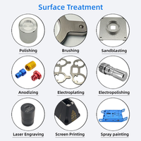 Petit MOQ disponible, fournisseur de services d'usinage CNC, composants de précision en aluminium sur mesure pour l'automobile/l'électronique