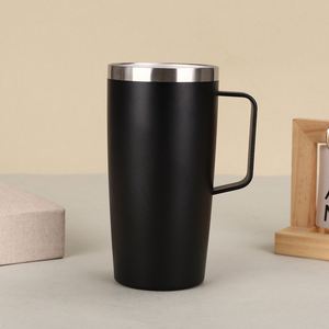 Modern 304 Stainless Steel 20Oz Handle 30Oz Double-Layer Mug Cross-Border Insulated Vacuum <b>Bottle</b> <b>Coffee</b> Beer Cup 500 Ml - Product Image 3