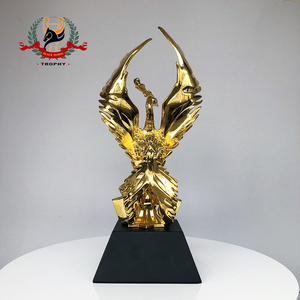 Artisanat <span class=keywords><strong>de</strong></span> décoration, artisanat Animal, Myth chinois <span class=keywords><strong>de</strong></span> décoration, artisanat Phoenix doré, tasse tasse - Product Image 2