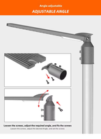 Uniqcoo Projecteur LED Extérieur Haute Puissance IP66 Étanche SMD 50W-200W avec Driver DOB AC 75x150 Angle de Faisceau 2700-6500K