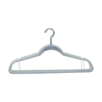 Cintres en plastique transparent personnalisés antidérapants et peu encombrants, organisateur de vêtements en acrylique pailleté avec poudre dorée