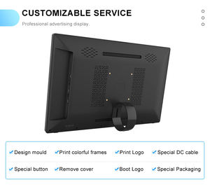 Montage mural de 17 pouces lcd publicité numérique signage affiche moniteur totem - Product Image 3