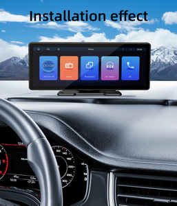 10,26'' Draagbaar Draadloos Carplay Scherm HD Front Dashcam 2 Din SDK GPS Siri voor Mirror Link Auto - Product Image 6