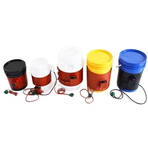 <span class=keywords><strong>Couverture</strong></span> <span class=keywords><strong>chauffante</strong></span> électrique en silicone de haute qualité avec thermostat pour fût de 55 gallons - Product Image 1