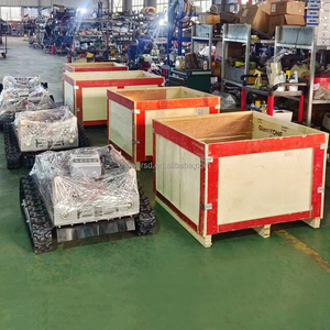 Thiết kế mới nhất điều khiển từ xa máy cắt cỏ dốc Vườn cỏ cắt robot RC máy cắt cỏ nâng cấp hoàn toàn tự động Máy cắt cỏ - Product Image 6