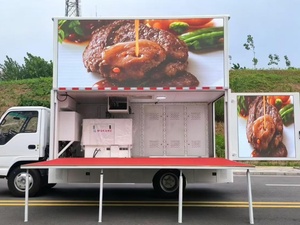 Camión de Publicidad Móvil con Pantalla LED Autoportante Elevable, Escenario Plegable, Diésel, Transmisión Manual, Nuevo - Product Image 3