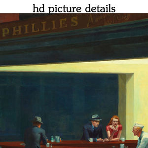 Póster de Edward Hopper para decoración de la sala de estar, imágenes impresas pop, arte de la calle, lienzo para decoración del hogar - Product Image 4