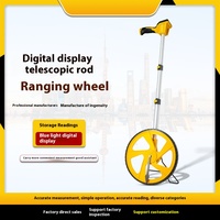 Instrument de mesure de Distance de roue roulante de haute précision affichage numérique dispositif de mesure de route portable télémètre électronique