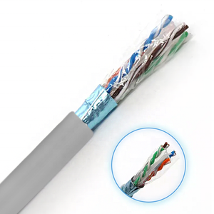 Câble Patch Cat6 <span class=keywords><strong>Haut</strong></span> <span class=keywords><strong>de</strong></span> <span class=keywords><strong>Gamme</strong></span> en Cuivre Sans Oxygène 0,5M 1M <span class=keywords><strong>Ethernet</strong></span> UTP FTP Cat6 pour Système <span class=keywords><strong>de</strong></span> Câblage Structuré <span class=keywords><strong>de</strong></span> Bâtiment Intelligent - Product Image 3