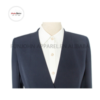 Uniforme de stewardesse de compagnie aérienne chinoise ODM, jupe de bureau pour femmes, costume de stewardesse