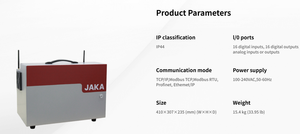 Robot Colaborativo JAKA ROBOT Cobot Arm Zu20 de 6 Ejes, Carga de 20 kg, Robot Colaborativo para Paletización y Descarga, Soporte para Motor PLC, IP54, 1 Año de Garantía - Product Image 6