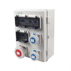 Chống ăn mòn không thấm nước chống bụi ABS Thùng điện công nghiệp treo tường công nghiệp cắm kết hợp ổ cắm hộp - Product Image 5