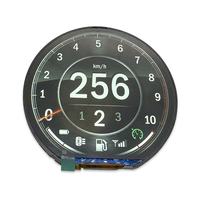 Module d'écran LCD circulaire de petite taille 2,76 pouces avec panneau tactile capacitif